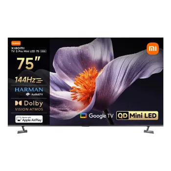 Televizors Xiaomi TV S Pro 75 collu 4K Ultra HD QD‑Mini LED, 3840x2160, Android TV, 1700 cd/m², Pelēks
