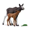 Figūru komplekts Schleich WILD LIFE Aļņu ģimene — reālistiskas dzīvnieku figūriņas, 3+ gadi, daudzkrāsu
