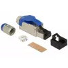 RJ-45 vadu savienotājs DeLOCK 86487 zils sudraba
