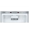 Bosch Serie 6 KGE39AICA ledusskapis ar saldētavu, brīvi stāvošs, 343 L, nerūsējošais tērauds