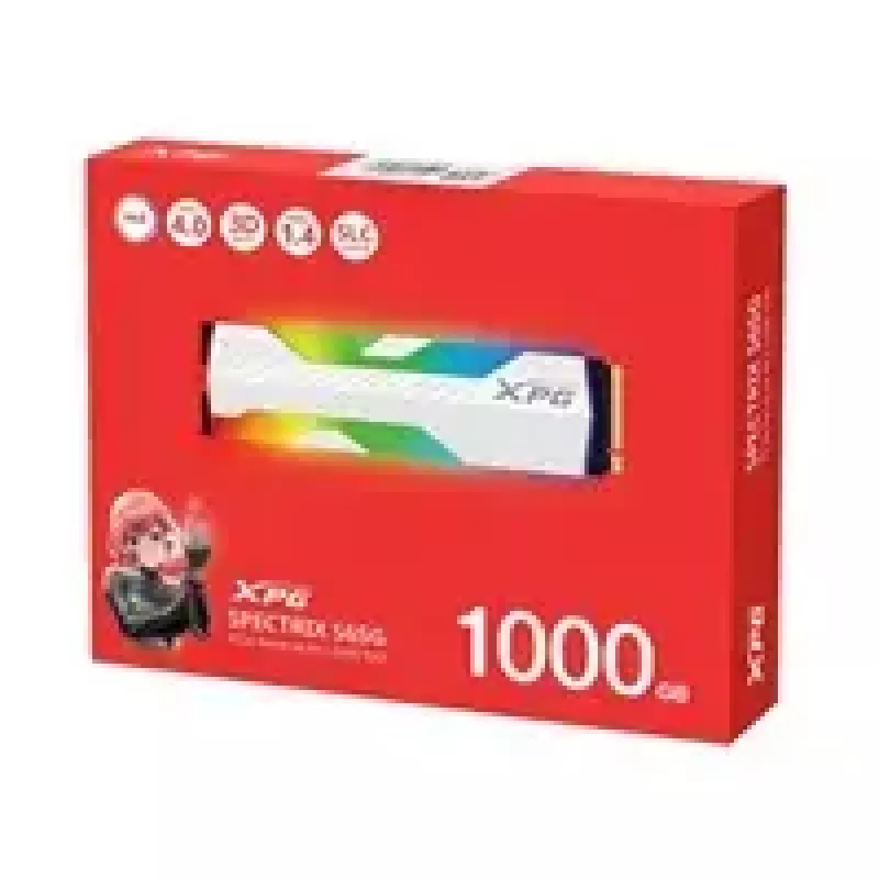 M.2 NVMe SSD ADATA XPG SPECTRIX S65G 1TB PCIe Gen4x4 6000MB/s lasīšana 4000MB/s rakstīšana