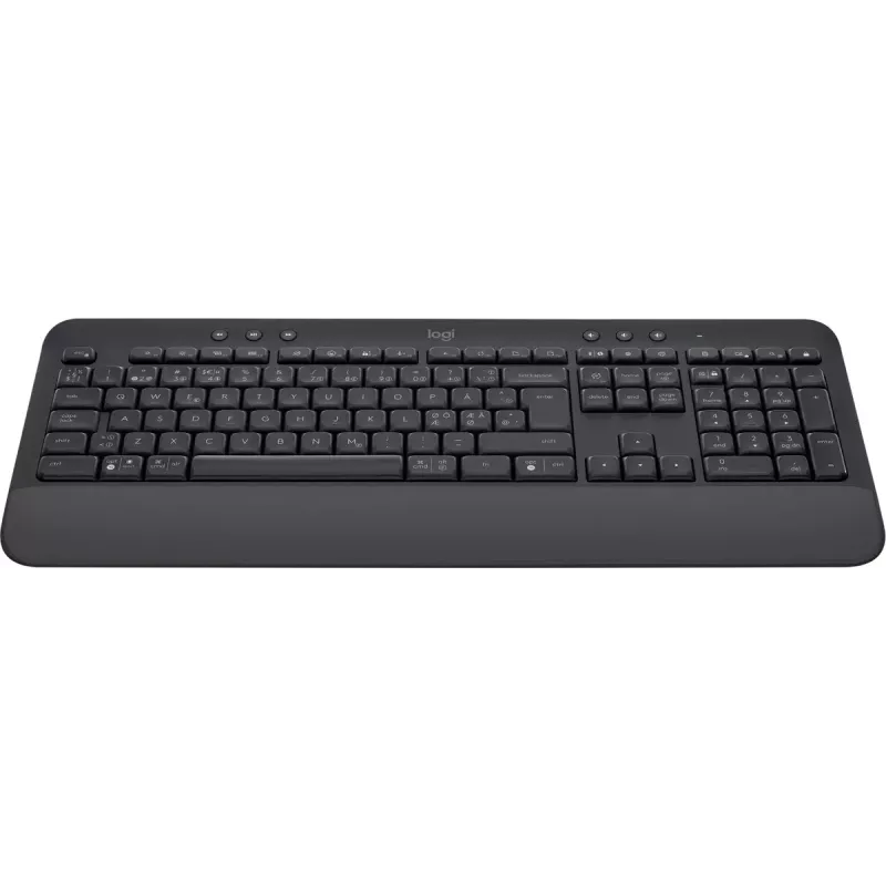 Logitech SIGNATURE K650 pilna izmēra bezvadu tastatūra ar plaukstas balstu