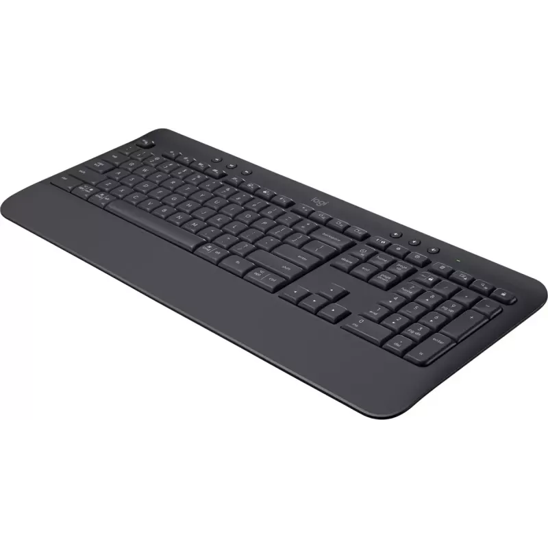 Logitech SIGNATURE K650 pilna izmēra bezvadu tastatūra ar plaukstas balstu