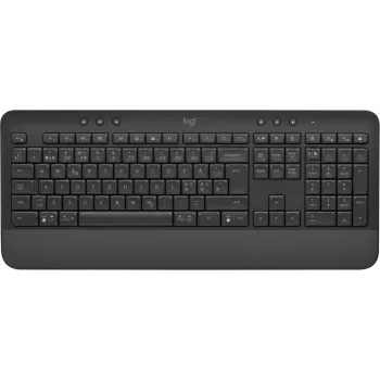 Logitech SIGNATURE K650 pilna izmēra bezvadu tastatūra ar plaukstas balstu