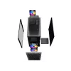 PC Case DeepCool MATREXX 40 3FS Micro Tower — Micro ATX/Mini-ITX, rūdīts stikls, 3x140/2x120 ventilatoru atbalsts, GPU līdz 320 mm, 2x3,5 collu + 2x2,5 collu, melns