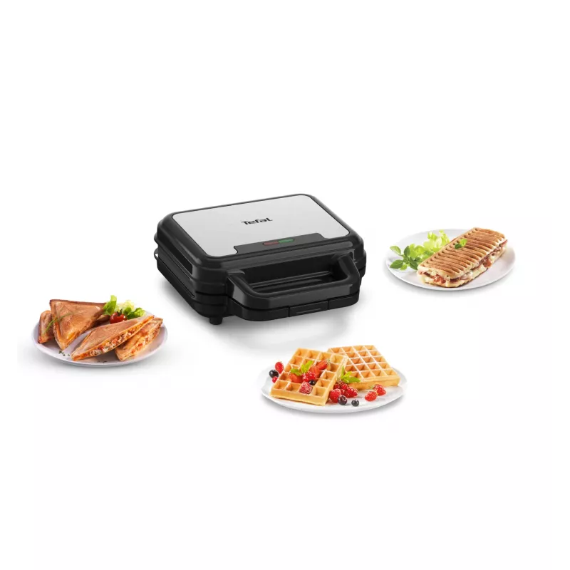 Tefal SW383D10 sviestmaižu krāsns 700 W, melna, nerūsējošais tērauds