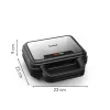 Tefal SW383D10 sviestmaižu krāsns 700 W, melna, nerūsējošais tērauds