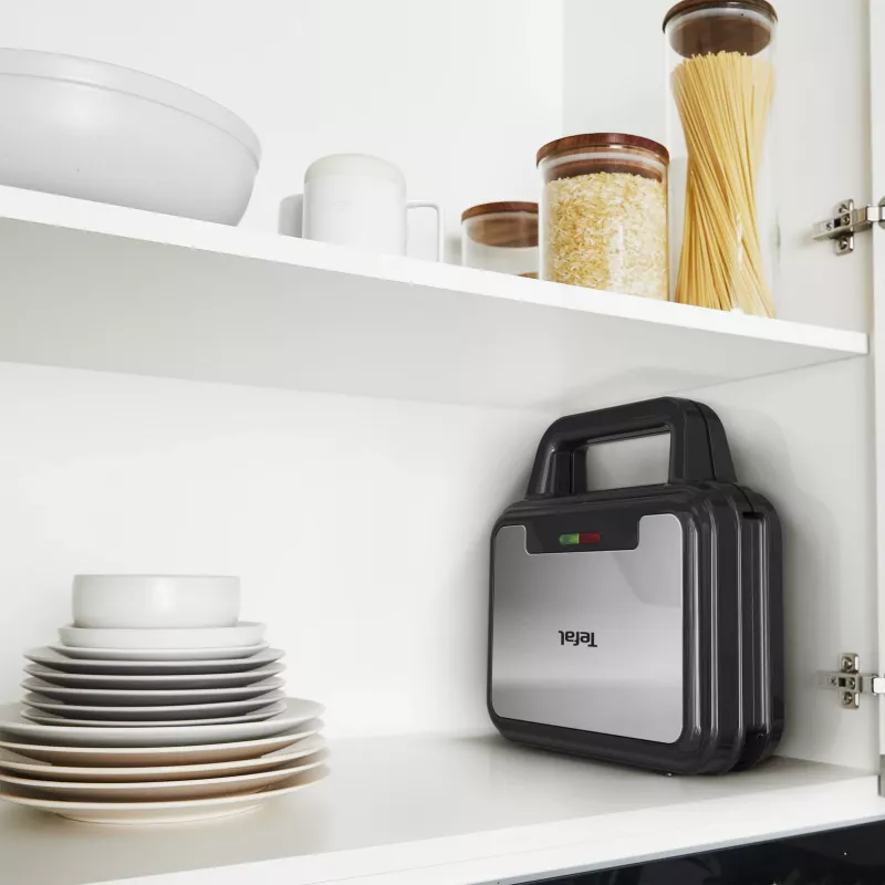 Tefal SW383D10 sviestmaižu krāsns 700 W, melna, nerūsējošais tērauds