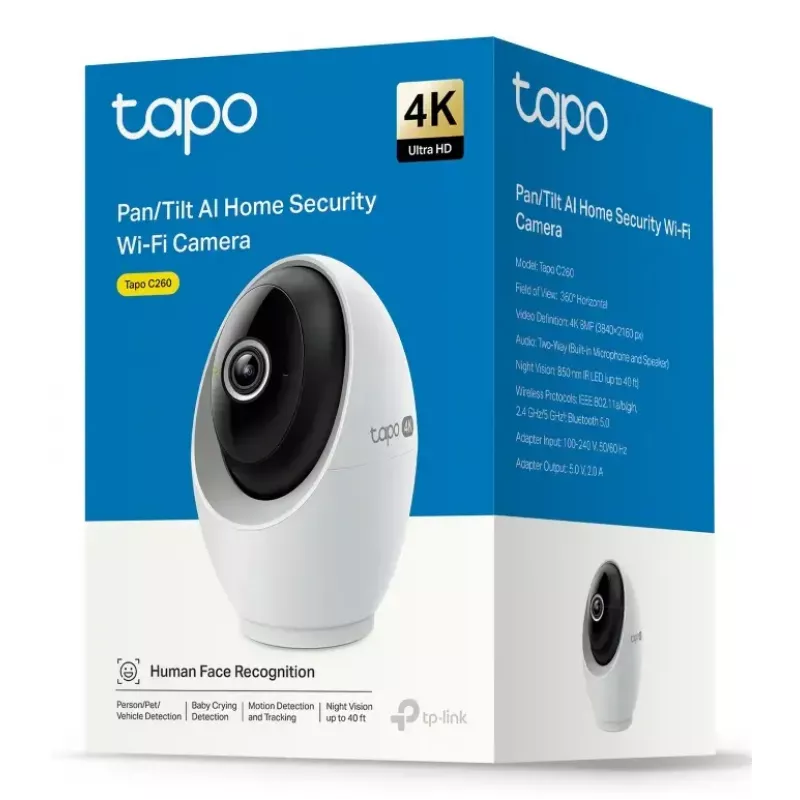 IP drošības kamera TP-Link Tapo C260 3840 x 2160 pikseļi
