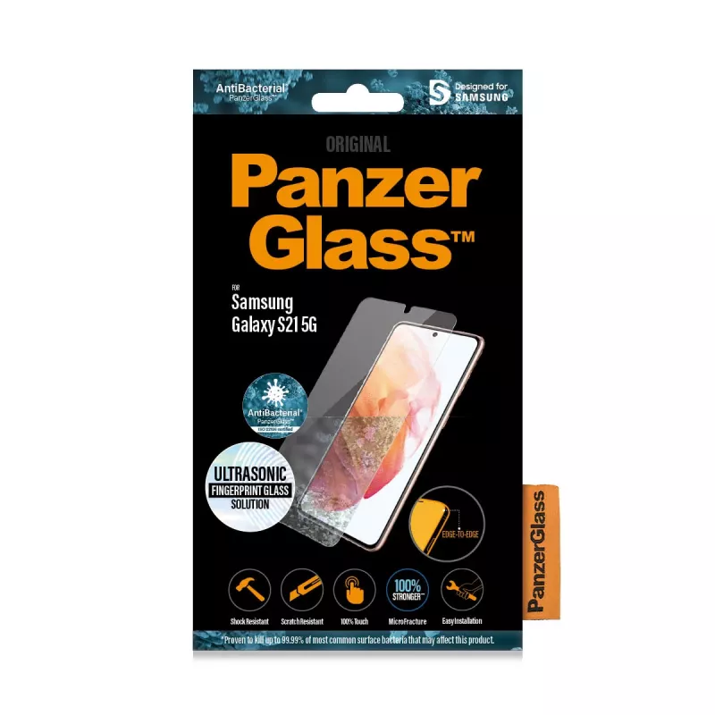 Stikla ekrāna aizsargs PanzerGlass Samsung Galaxy S21 5G
