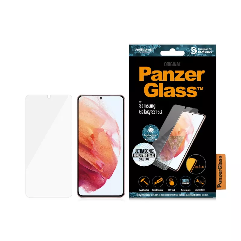 Stikla ekrāna aizsargs PanzerGlass Samsung Galaxy S21 5G