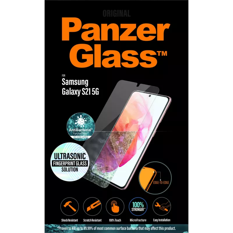 Stikla ekrāna aizsargs PanzerGlass Samsung Galaxy S21 5G
