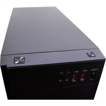 PC korpuss Inter-Tech B-42 Midi Tower melns