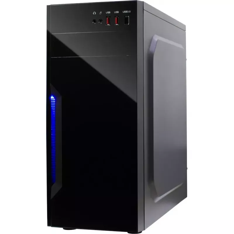 PC korpuss Inter-Tech B-42 Midi Tower melns