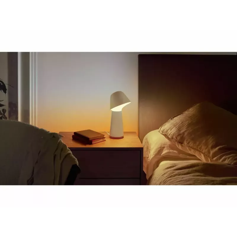 Naktsgaldiņa lampa Philips Hue 13,4 W LED balta
