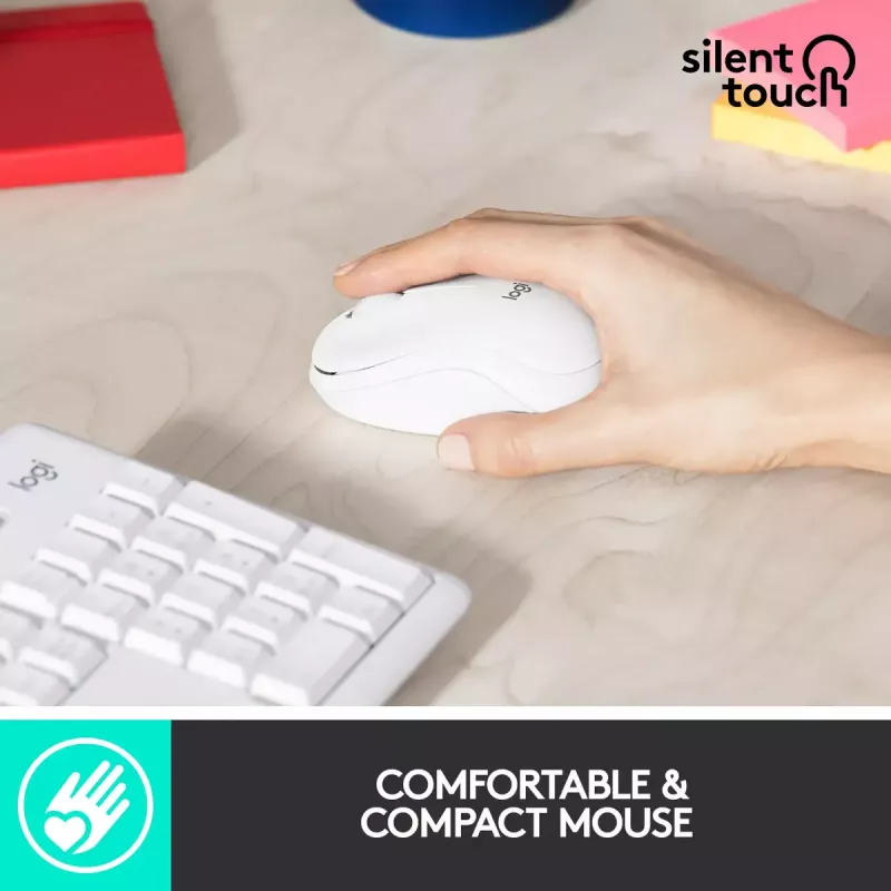 Bezvadu tastatūras un peles komplekts Logitech MK295 Silent