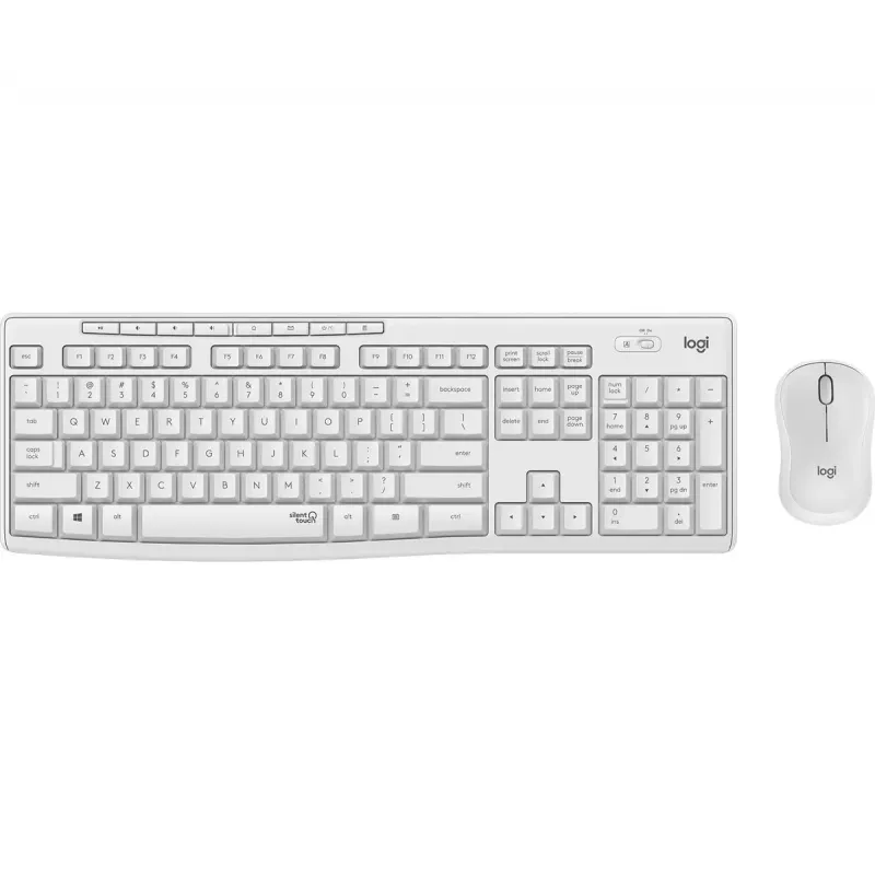 Bezvadu tastatūras un peles komplekts Logitech MK295 Silent