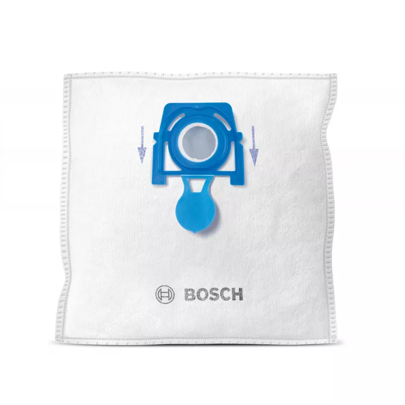 Putekļu maisiņš cilindriskajam putekļsūcējam Bosch BBZWD4BAG, balts, 4 gab. iepakojumā
