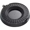 Smaržu (ogļu) filtrs Electrolux MCFE06ST tvaika nosūcējiem, taisnstūrveida 235×235×27 mm, melns