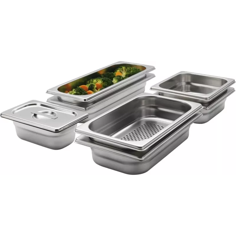Electrolux PKKS8 tērauda tvaicēšanas trauku komplekts, 4 gab.