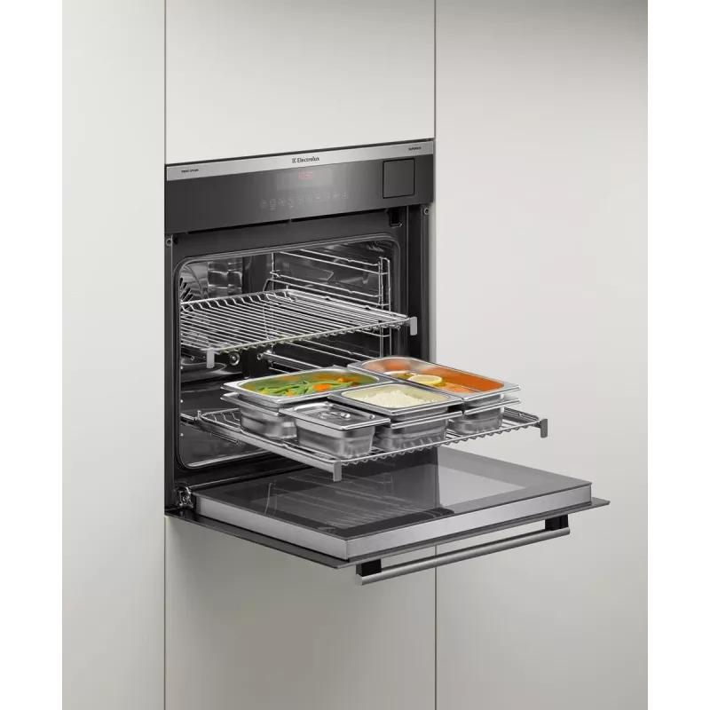 Electrolux PKKS8 tērauda tvaicēšanas trauku komplekts, 4 gab.