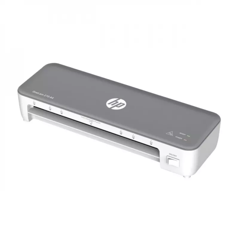 HP OneLam 270 A4 Karstais laminators 270 mm/min Pelēks, Balts