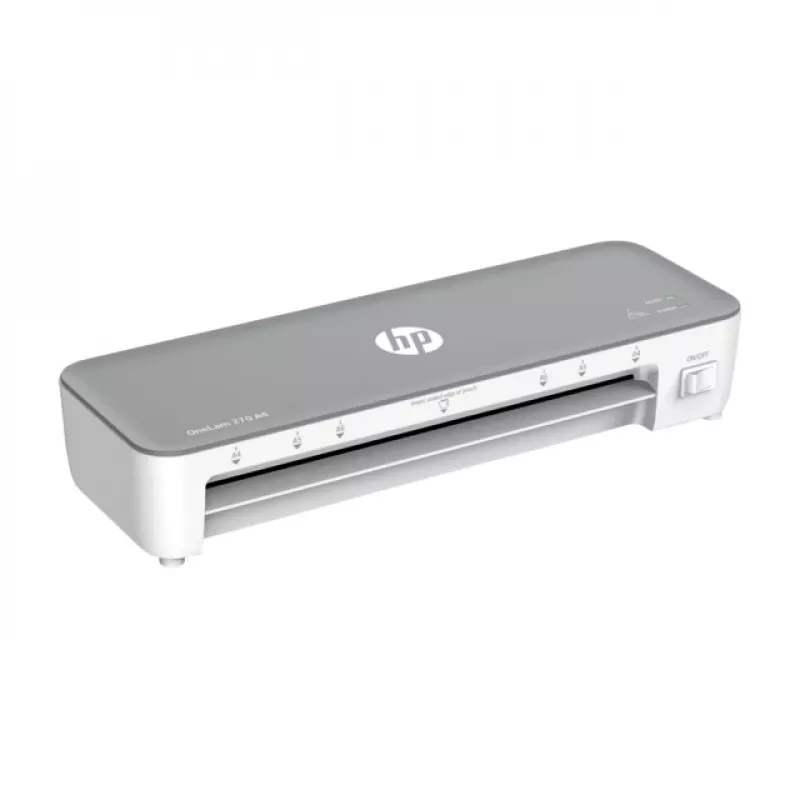 HP OneLam 270 A4 Karstais laminators 270 mm/min Pelēks, Balts