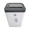 Papīra smalcinātājs HP ONESHRED Auto 200CC — automātiskā padeve 200 lapu ietilpība, mikro griezums P-4, 28 L tvertne, balts-pelēks