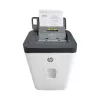 Papīra smalcinātājs HP ONESHRED Auto 200CC — automātiskā padeve 200 lapu ietilpība, mikro griezums P-4, 28 L tvertne, balts-pelēks