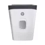 Papīra smalcinātājs HP ONESHRED Auto 200CC — automātiskā padeve 200 lapu ietilpība, mikro griezums P-4, 28 L tvertne, balts-pelēks