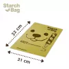 Kompostējami kaku maisiņi Starch Bag STARCHBAG BIO ceriņi, augu šķiedras, 8 × 15 gab.