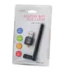 USB WLAN adapteris SAVIO CL-63, vienjoslas 2,4 GHz, 150 Mbit/s, Realtek RTL8188CU, ārējā antena, USB 2.0