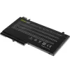 Baterija zaļa Cell DE117 DELL Latitude 11 3150/3160, 12/ E5250/E5270 — LiPo 11.1V 3400mAh, 4 elementi, melna