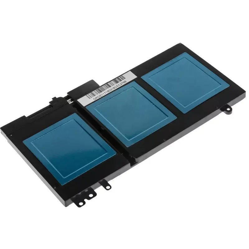 Baterija zaļa Cell DE117 DELL Latitude 11 3150/3160, 12/ E5250/E5270 — LiPo 11.1V 3400mAh, 4 elementi, melna