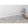 Iekštelpu aploka Trixie TX-62460 jūrascūciņām/trušiem, metāla, pelēks, 1400×700×350 mm