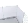 Iekštelpu aploka Trixie TX-62460 jūrascūciņām/trušiem, metāla, pelēks, 1400×700×350 mm