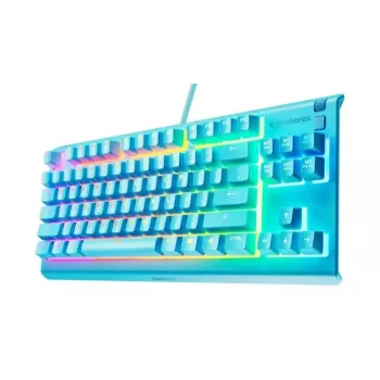 Tastatūra STEELSERIES Apex 3 TKL US RGB apgaismojums, ūdensizturīga, bez ciparu bloka