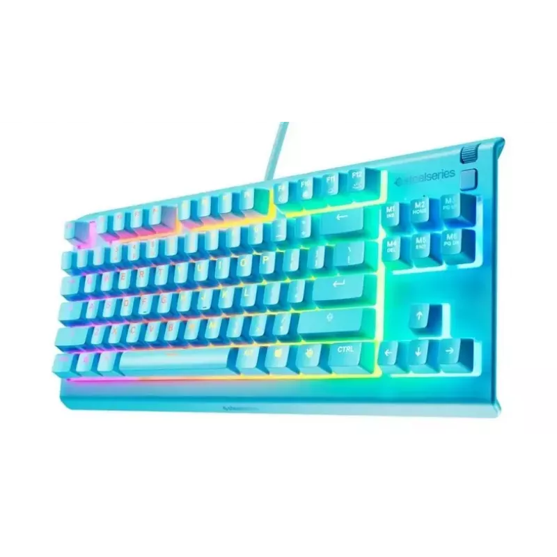Tastatūra STEELSERIES Apex 3 TKL US RGB apgaismojums, ūdensizturīga, bez ciparu bloka