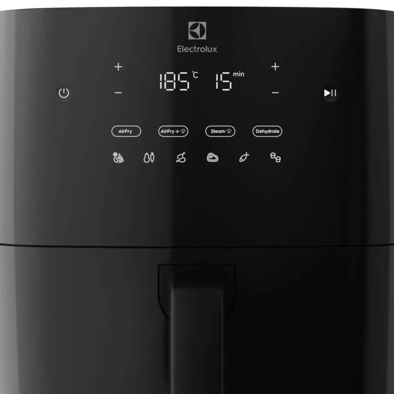 Electrolux EAF7SB atsevišķi stāvoša 6,9 L karstā gaisa fritieris 1700 W melnā krāsā