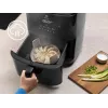 Electrolux EAF7SB atsevišķi stāvoša 6,9 L karstā gaisa fritieris 1700 W melnā krāsā