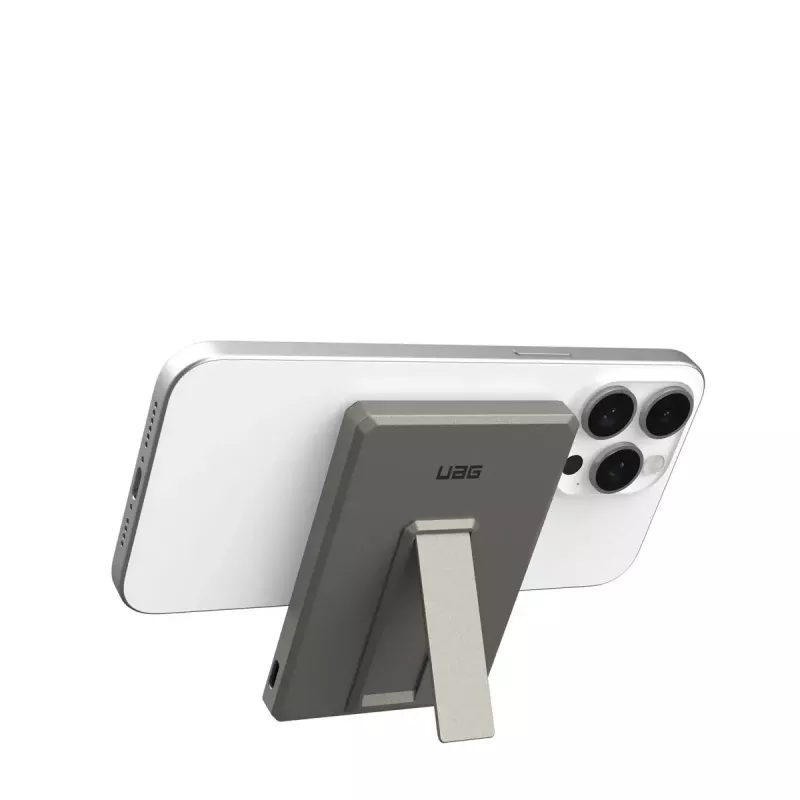 Ārējais akumulators Baseus 9B4417113636 5000 mAh, bezvadu uzlāde, USB-C, 20 W, titāna