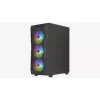 PC korpuss Aerocool Falcon ARGB Midi Tornis Melns