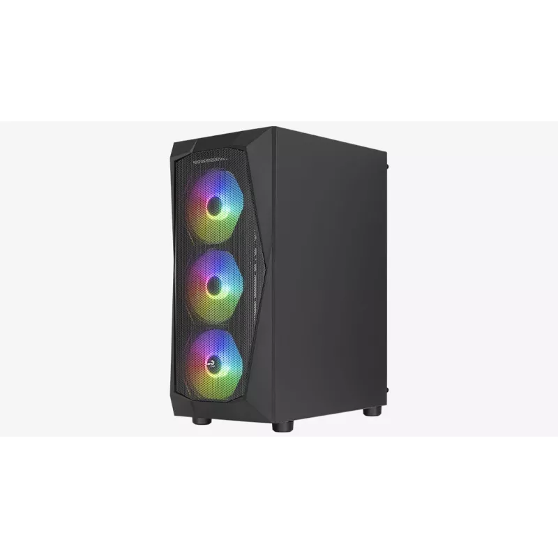 PC korpuss Aerocool Falcon ARGB Midi Tornis Melns