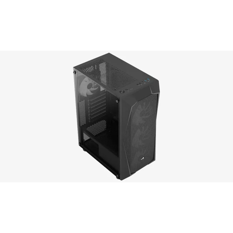 PC korpuss Aerocool Falcon ARGB Midi Tornis Melns