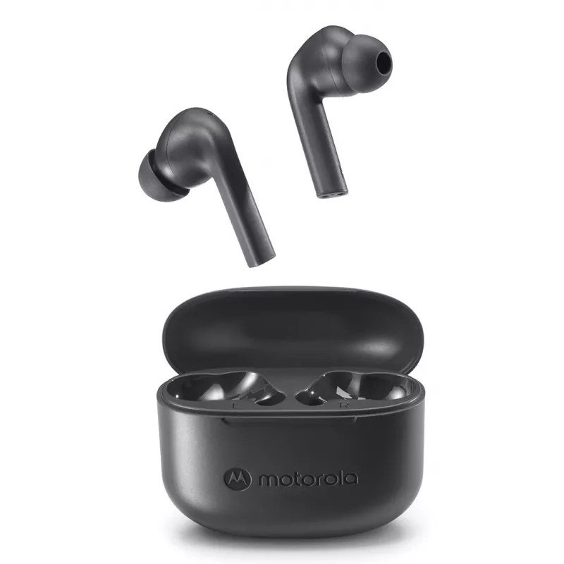 Motorola MOTO BUDS 065 austiņas True Wireless Stereo (TWS) ievietojamās Zvani/Mūzika USB Type-C Bluetooth Melns