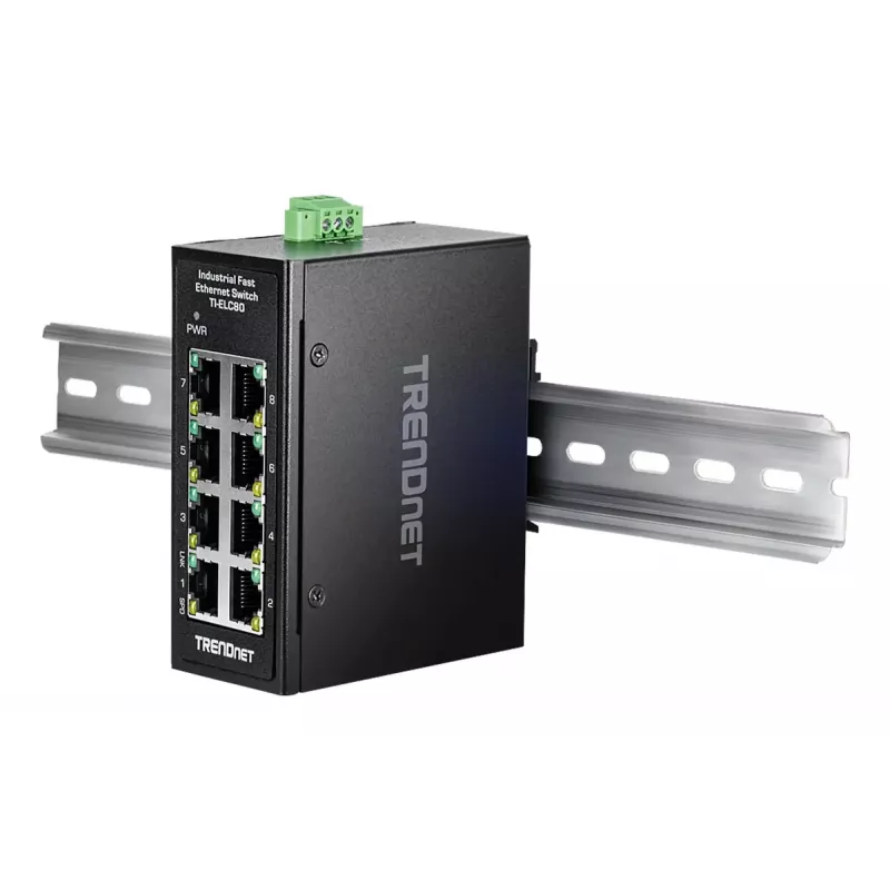 Nepārvaldāms komutators Trendnet TI-ELC80 8 pieslēgvietas Fast Ethernet 10/100