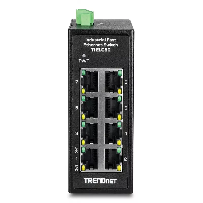 Nepārvaldāms komutators Trendnet TI-ELC80 8 pieslēgvietas Fast Ethernet 10/100