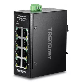 Nepārvaldāms komutators Trendnet TI-ELC80 8 pieslēgvietas Fast Ethernet 10/100