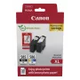 Canon PG-585XL/CL-586 PVP tintes kasetne 2 gab. Oriģināla Augstas (XL) ietilpības Melna, Ciāna, Fuksīna, Dzeltena