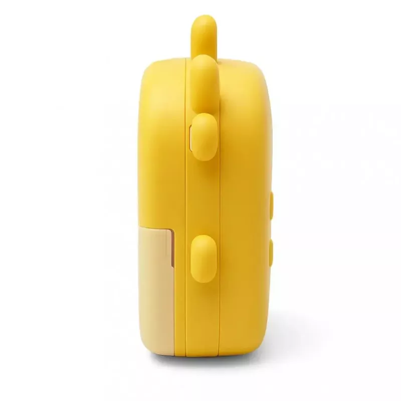 Bērnu digitālā kamera MEDIA-TECH SNAPI MT4108 — 8 MP interpolēta, 1280x720 LCD, 1000 mAh, USB-C, microSD slots, dzeltena